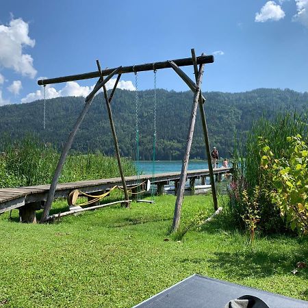 Haus Waldblick Weissensee Exterior foto