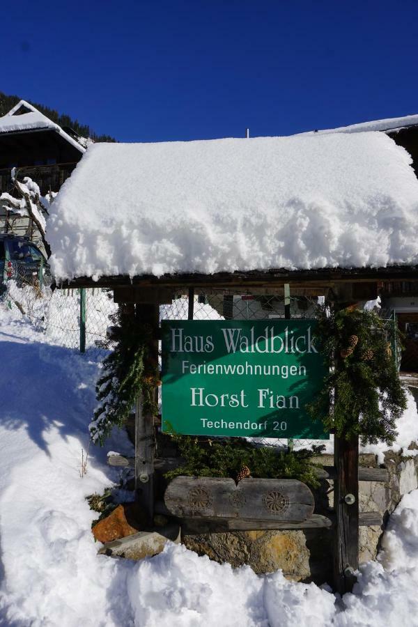Haus Waldblick Weissensee Exterior foto