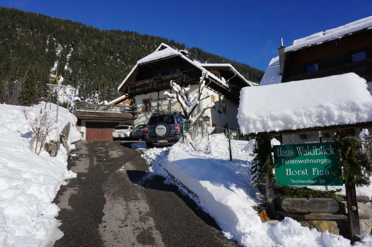 Haus Waldblick Weissensee Exterior foto