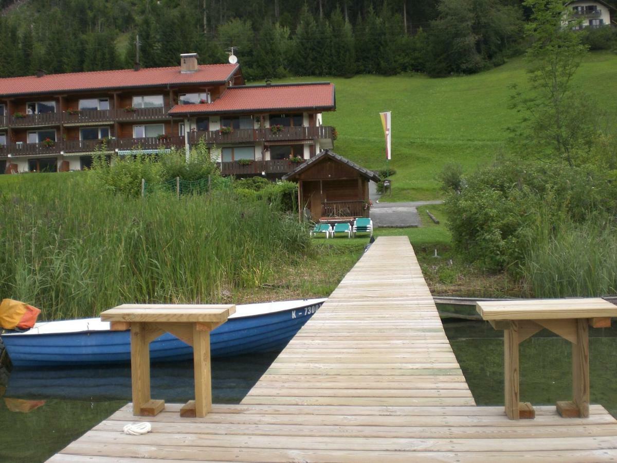 Haus Waldblick Weissensee Exterior foto
